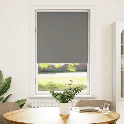 Rullgardin mörkläggning grå 70x175 cm tyg bredd 65,7 cm