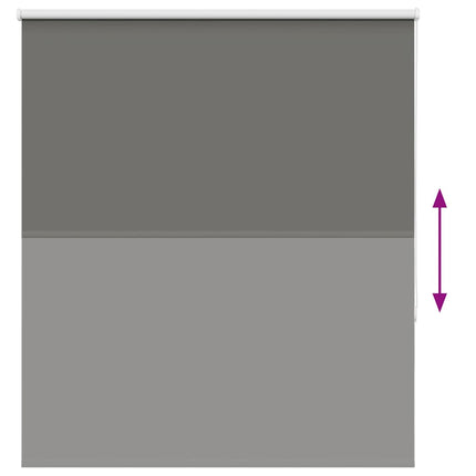 Rullgardin mörkläggning grå 135x175 cm tyg bredd 131,6 cm