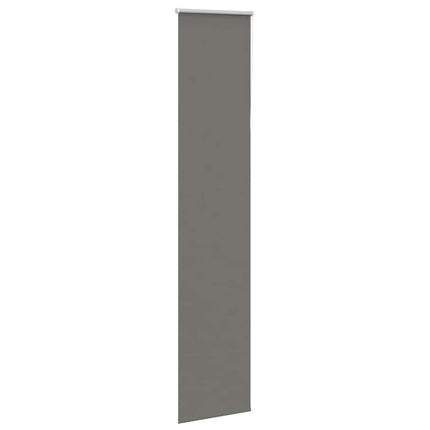 Rullgardin mörkläggning grå 40x230 cm tyg bredd 35,7 cm