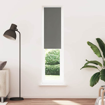 Rullgardin mörkläggning grå 60x230 cm tyg bredd 55,7 cm