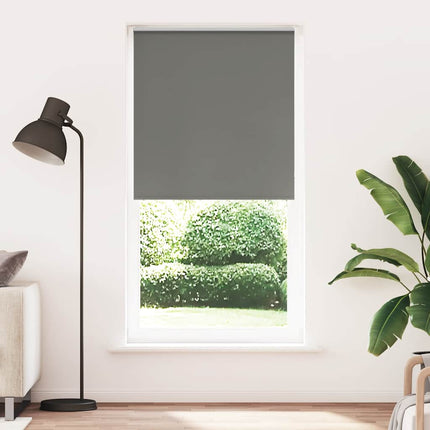 Rullgardin mörkläggning grå 110x230 cm tygbredd 105,7 cm