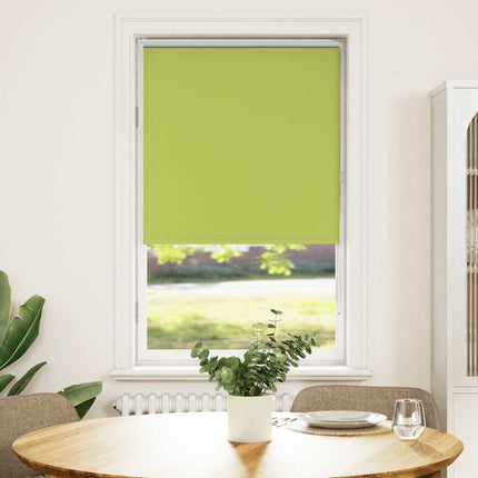 Rullgardin mörkläggning blad grön 70x130 cm tyg bredd 65,7 cm