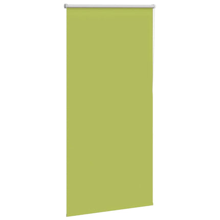 Rullgardin mörkläggning blad grön 85x130 cm tyg bredd 80,7 cm
