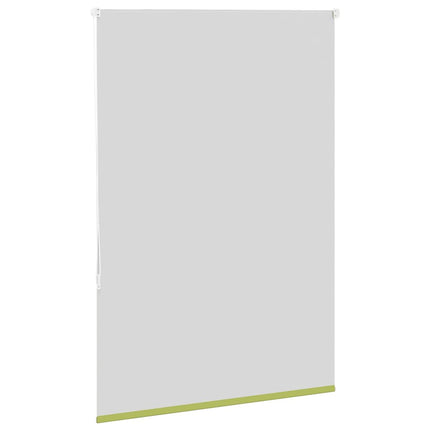 Rullgardin mörkläggning blad grön 115x130 cm tyg bredd 110,7 cm