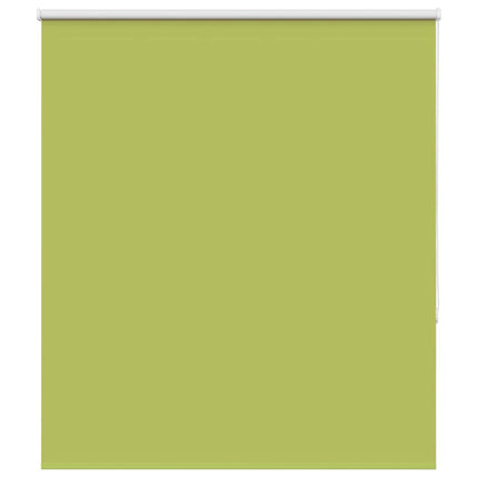 Rullgardin mörkläggning blad grön 135x130 cm tyg bredd 131,6 cm
