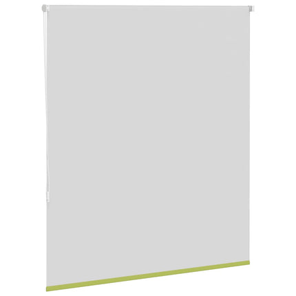 Rullgardin mörkläggning blad grön 140x130 cm tyg bredd 136,6 cm