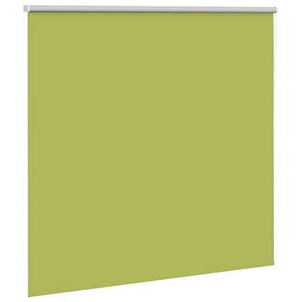Rullgardin mörkläggning blad grön 145x130 cm tyg bredd 141,6 cm