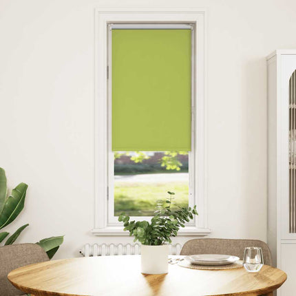Rullgardin mörkläggning blad grön 40x150 cm tyg bredd 35,7 cm
