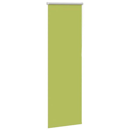 Rullgardin mörkläggning blad grön 40x150 cm tyg bredd 35,7 cm