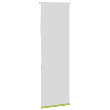 Rullgardin mörkläggning blad grön 45x150 cm tyg bredd 40,7 cm