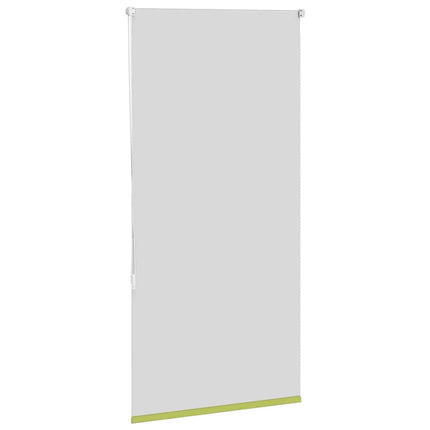 Rullgardin mörkläggning blad grön 80x150 cm tyg bredd 75,7 cm
