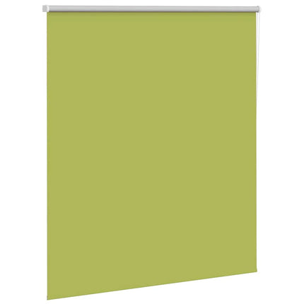 Rullgardin mörkläggning blad grön 125x150 cm tyg bredd 121,6 cm