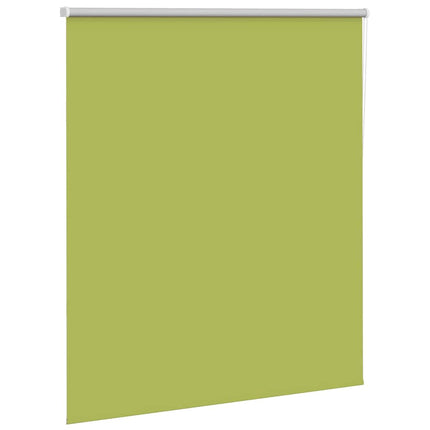 Rullgardin mörkläggning blad grön 135x150 cm tyg bredd 131,6 cm