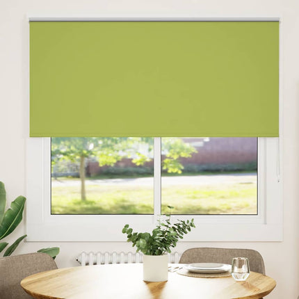 Rullgardin mörkläggning blad grön 145x150 cm tyg bredd 141,6 cm