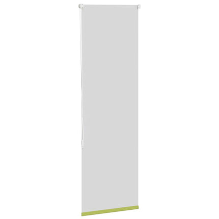 Rullgardin mörkläggning blad grön 55x175 cm tyg bredd 50,7 cm