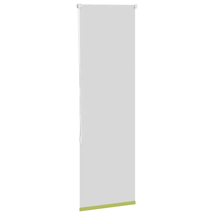 Rullgardin mörkläggning blad grön 60x175 cm tyg bredd 55,7 cm