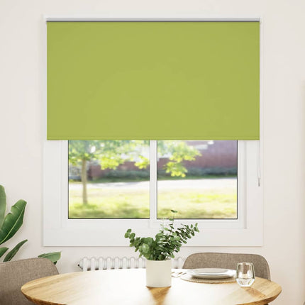 Rullgardin mörkläggning blad grön 125x175 cm tyg bredd 121,6 cm