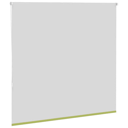 Rullgardin mörkläggning blad grön 150x175 cm tyg bredd 146,6 cm