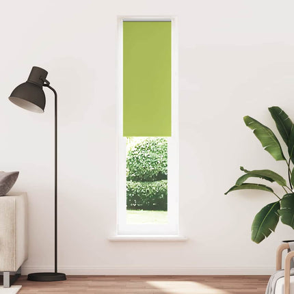 Rullgardin mörkläggning blad grön 50x210 cm tyg bredd 45,7 cm