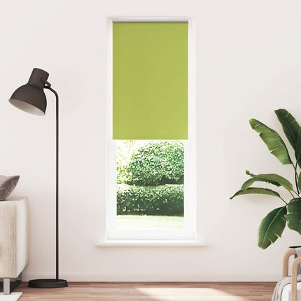 Rullgardin mörkläggning blad grön 75x210 cm tyg bredd 70,7 cm
