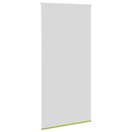 Rullgardin mörkläggning blad grön 115x210 cm tyg bredd 110,7 cm