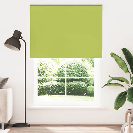 Rullgardin mörkläggning blad grön 145x210 cm tyg bredd 141,6 cm