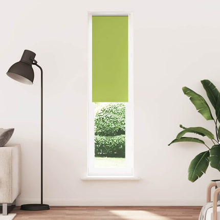 Rullgardin mörkläggning blad grön 55x230 cm tyg bredd 50,7 cm