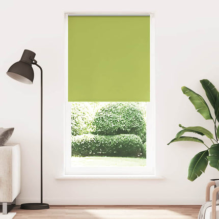 Rullgardin mörkläggning blad grön 105x230 cm tyg bredd 100,7 cm