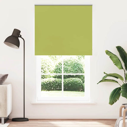 Rullgardin mörkläggning blad grön 140x230 cm tyg bredd 136,6 cm