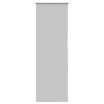 Rullgardin mörkläggning ljusgrå 60x130 cm tyg bredd 55,7 cm