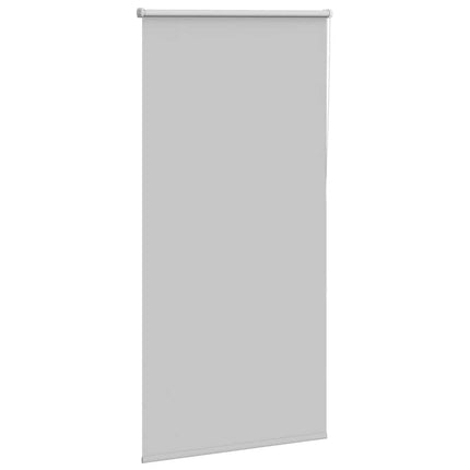Rullgardin mörkläggning ljusgrå 90x130 cm tyg bredd 85,7 cm