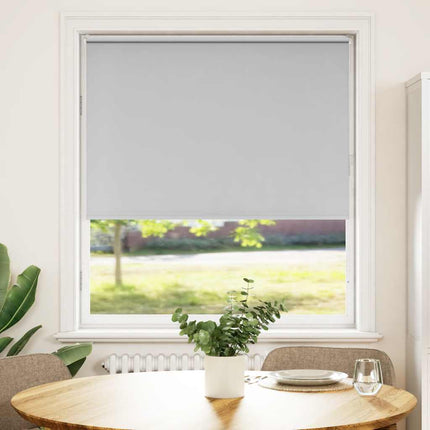 Rullgardin mörkläggning ljusgrå 115x130 cm tyg bredd 110,7 cm
