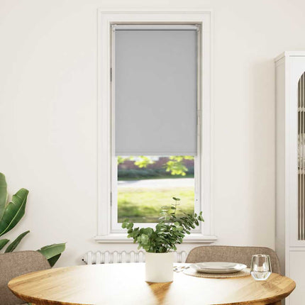 Rullgardin mörkläggning ljusgrå 40x150 cm tyg bredd 35,7 cm