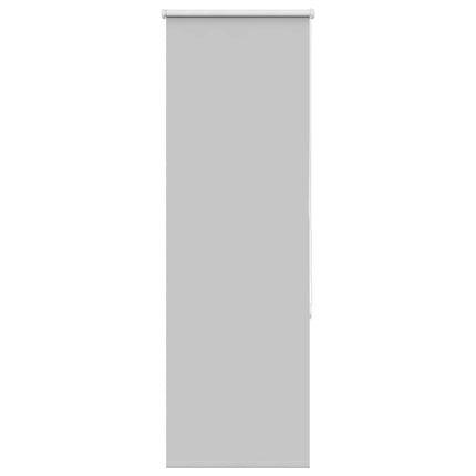 Rullgardin mörkläggning ljusgrå 45x150 cm tyg bredd 40,7 cm