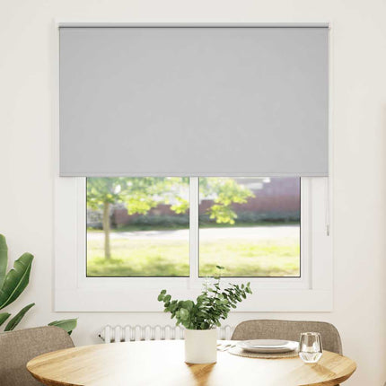 Rullgardin mörkläggning ljusgrå 135x150 cm tyg bredd 131,6 cm