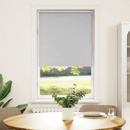 Rullgardin mörkläggning ljusgrå 85x175 cm tyg bredd 80,7 cm