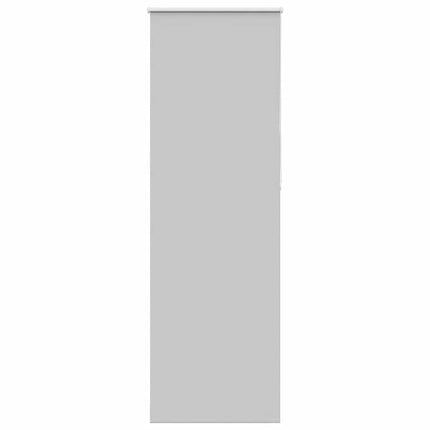 Rullgardin mörkläggning ljusgrå 85x210 cm tyg bredd 80,7 cm
