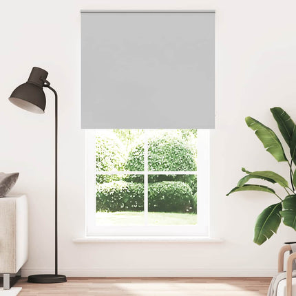 Rullgardin mörkläggning ljusgrå 140x210 cm tyg bredd 136,6 cm