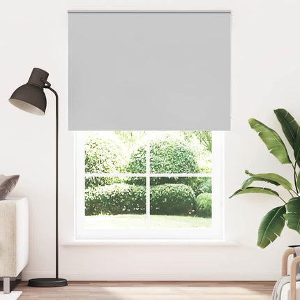 Rullgardin mörkläggning ljusgrå 150x210 cm tyg bredd 146,6 cm