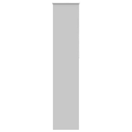 Rullgardin mörkläggning ljusgrå 50x230 cm tyg bredd 45,7 cm
