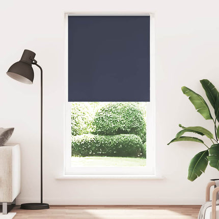 Rullgardin mörkläggning marin 90x210 cm tyg bredd 85,7 cm