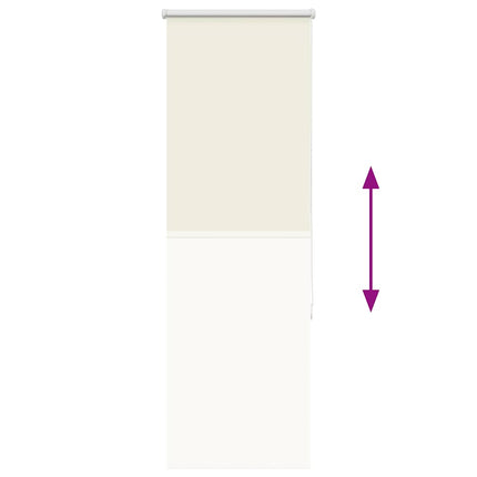 Rullgardin mörkläggning naturvit 60x130 cm tygbredd 55,7 cm