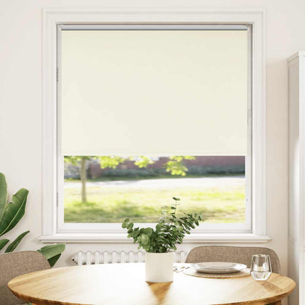 Rullgardin mörkläggning naturvit 100x130 cm tyg bredd 95,7 cm
