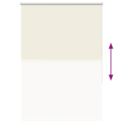Rullgardin mörkläggning naturvit 90x150 cm tyg bredd 85,7 cm