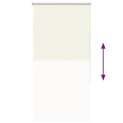 Rullgardin mörkläggning naturvit 70x175 cm tyg bredd 65,7 cm
