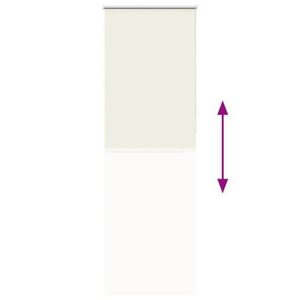 Rullgardin mörkläggning naturvit 70x210 cm tyg bredd 65,7 cm