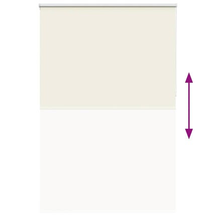 Rullgardin mörkläggning naturvit 160x210 cm tygbredd 156,6 cm
