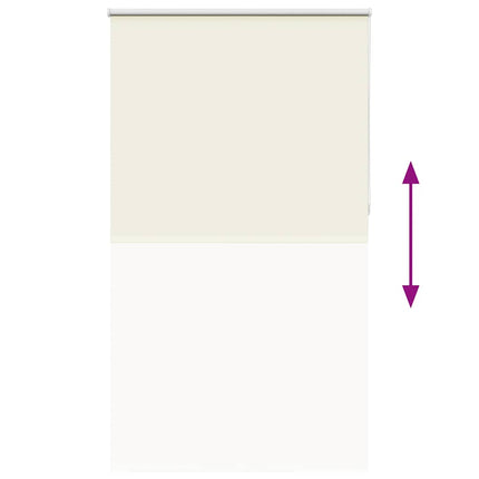 Rullgardin mörkläggning naturvit 130x230 cm tygbredd 126,6 cm