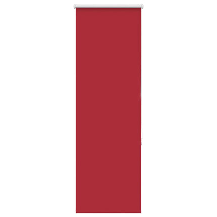 Rullgardin mörkläggningsröd 60x130 cm tyg bredd 55,7 cm