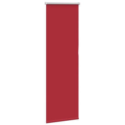 Rullgardin mörkläggningsröd 40x150 cm tygbredd 35,7 cm